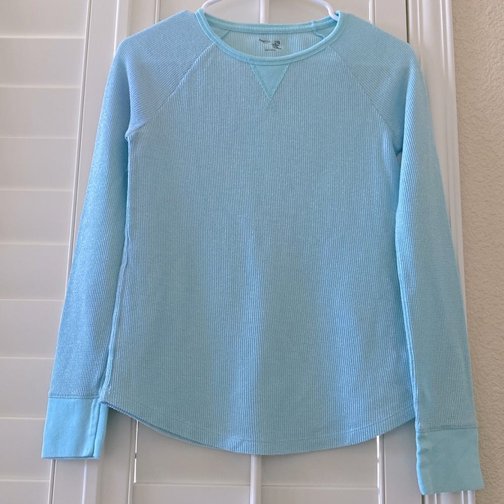 GapKids | Long sleeve waffle tee